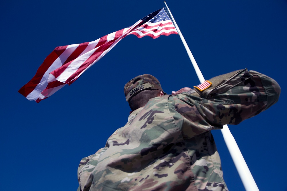 Old Glory Raises Spirits
