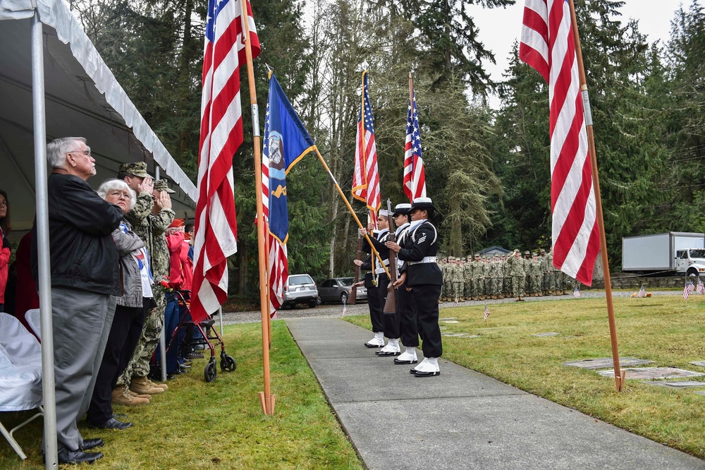 Only Seabee MoH recipient honored on Veterans Day