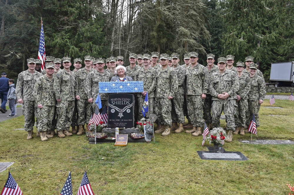 Only Seabee MoH recipient honored on Veterans Day