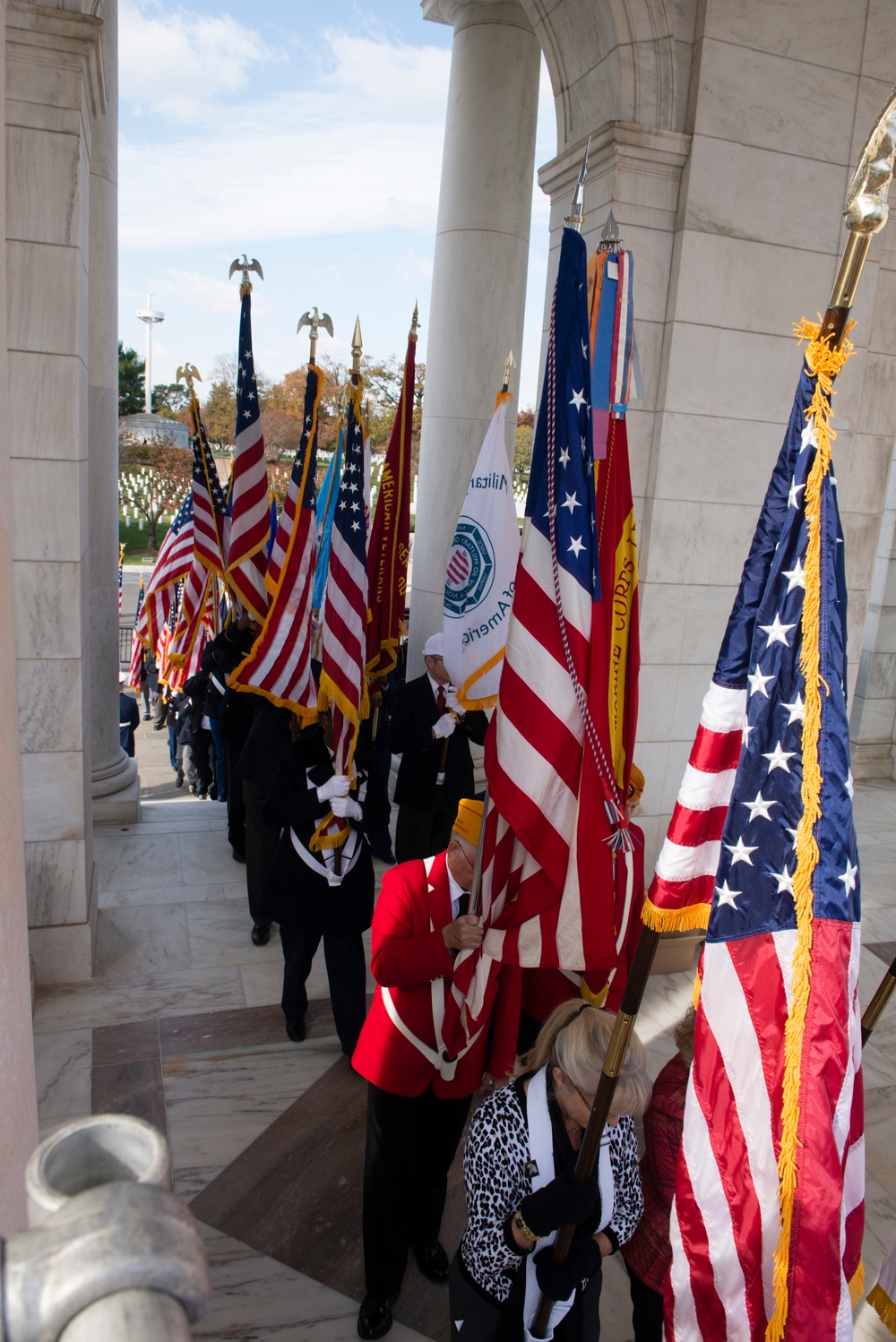 National Veterans Day Observance in Arlington National Cemetery