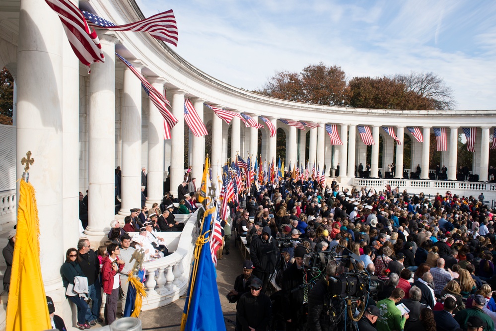 National Veterans Day Observance in Arlington National Cemetery