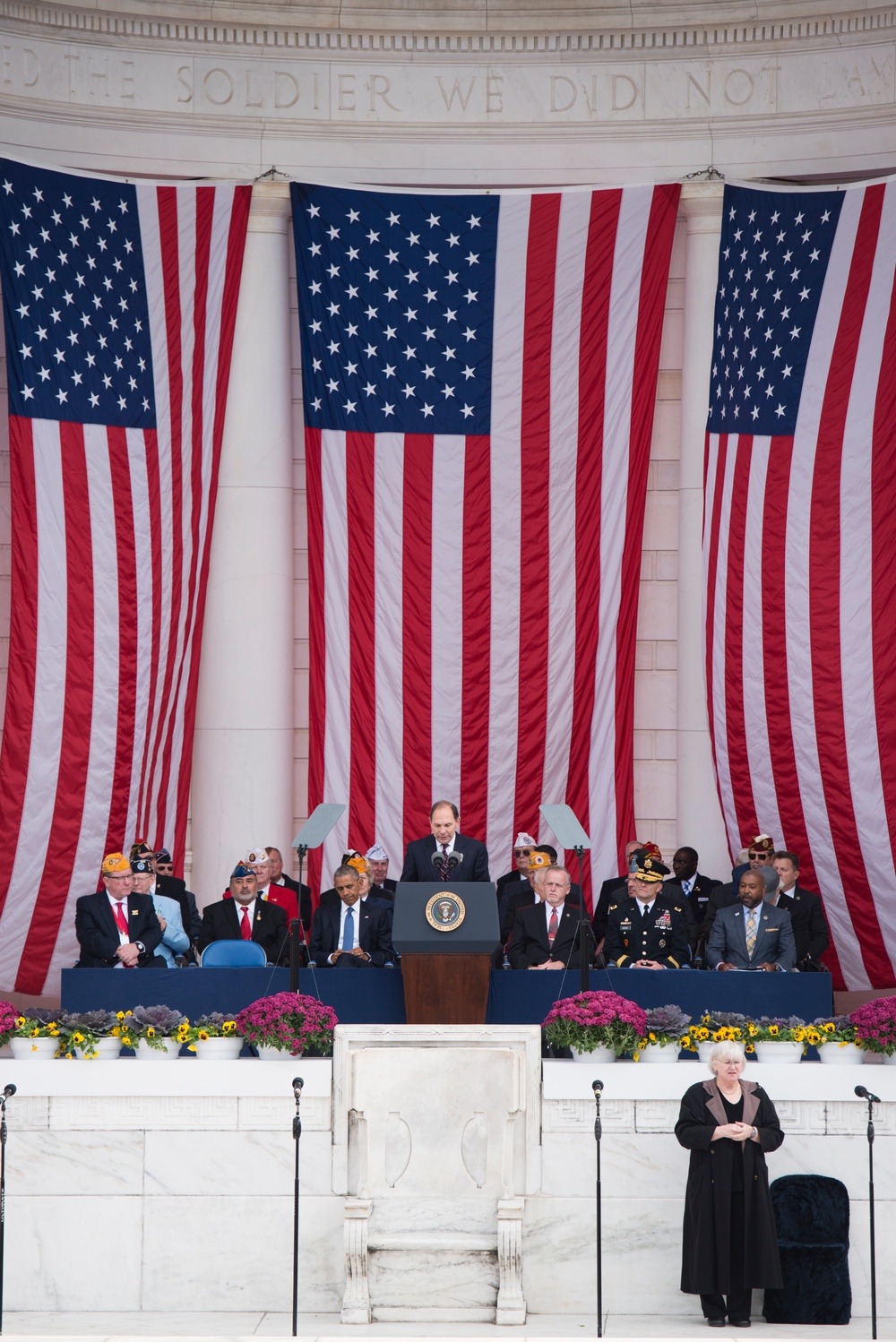 National Veterans Day Observance in Arlington National Cemetery