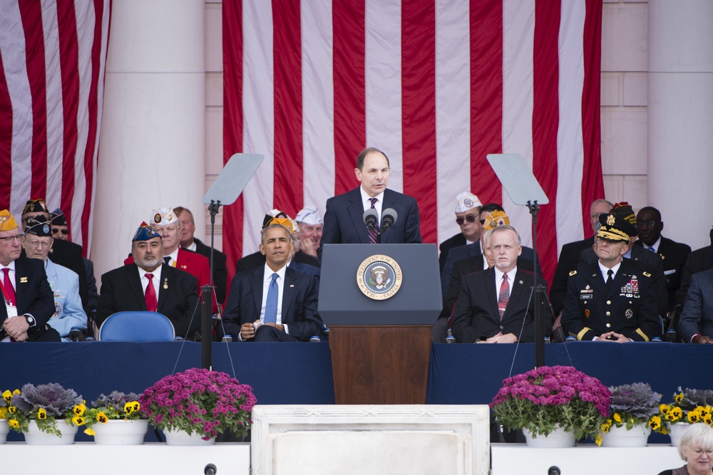 National Veterans Day Observance in Arlington National Cemetery