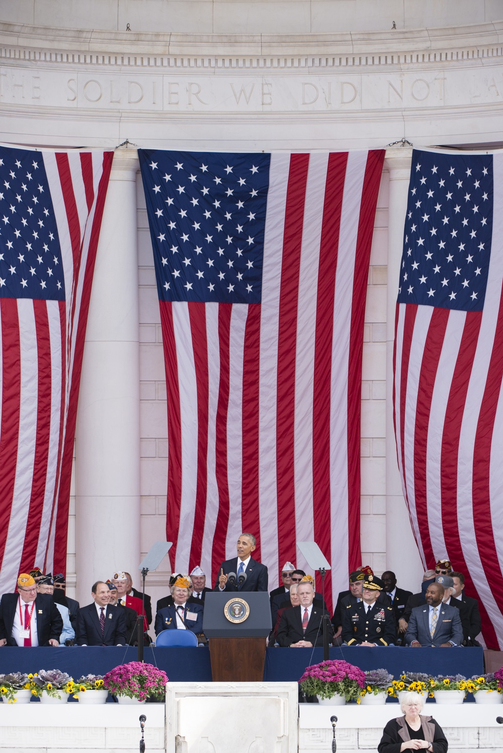 National Veterans Day Observance in Arlington National Cemetery