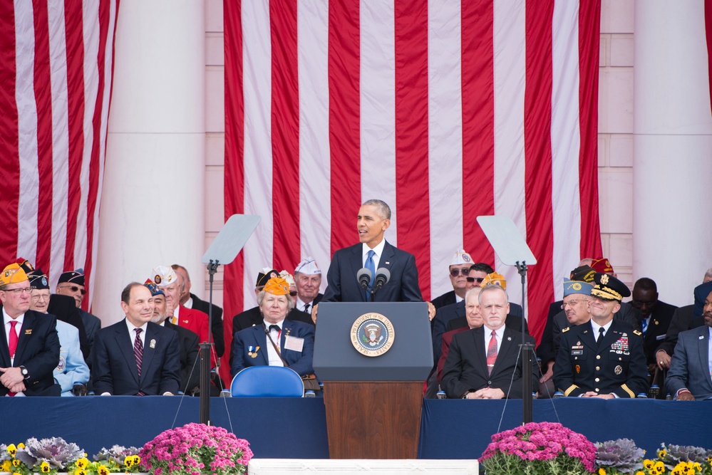 National Veterans Day Observance in Arlington National Cemetery