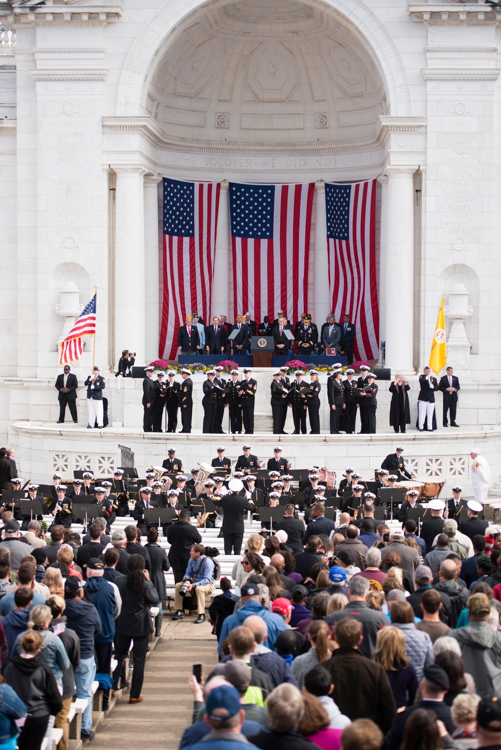 National Veterans Day Observance in Arlington National Cemetery