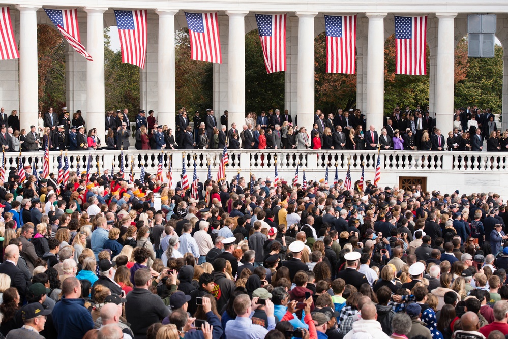 National Veterans Day Observance in Arlington National Cemetery