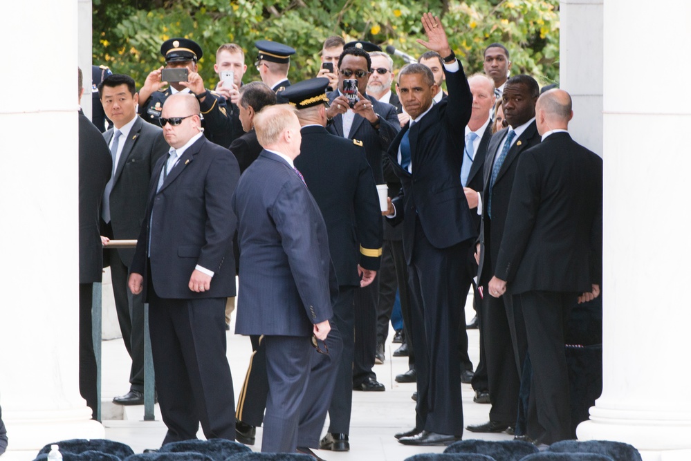 National Veterans Day Observance in Arlington National Cemetery