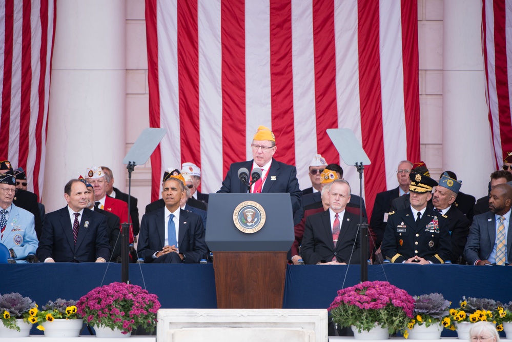 National Veterans Day Observance in Arlington National Cemetery