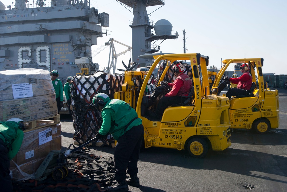 Dwight D. Eisenhower deployment