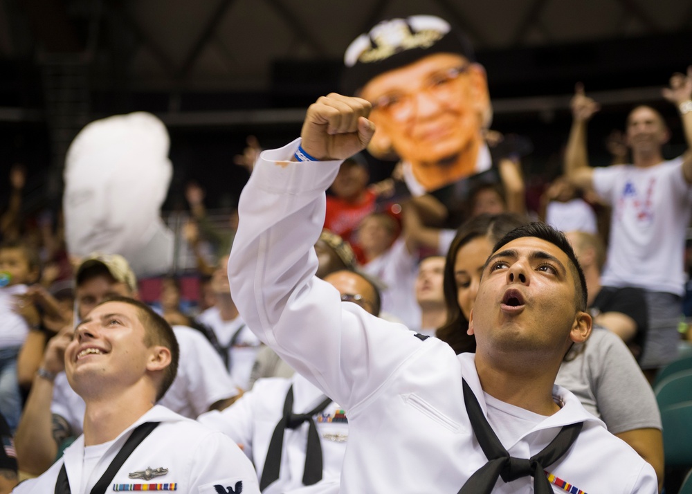 2016 Armed Forces Classic at Hawaii University’s Stan Sheriff Center