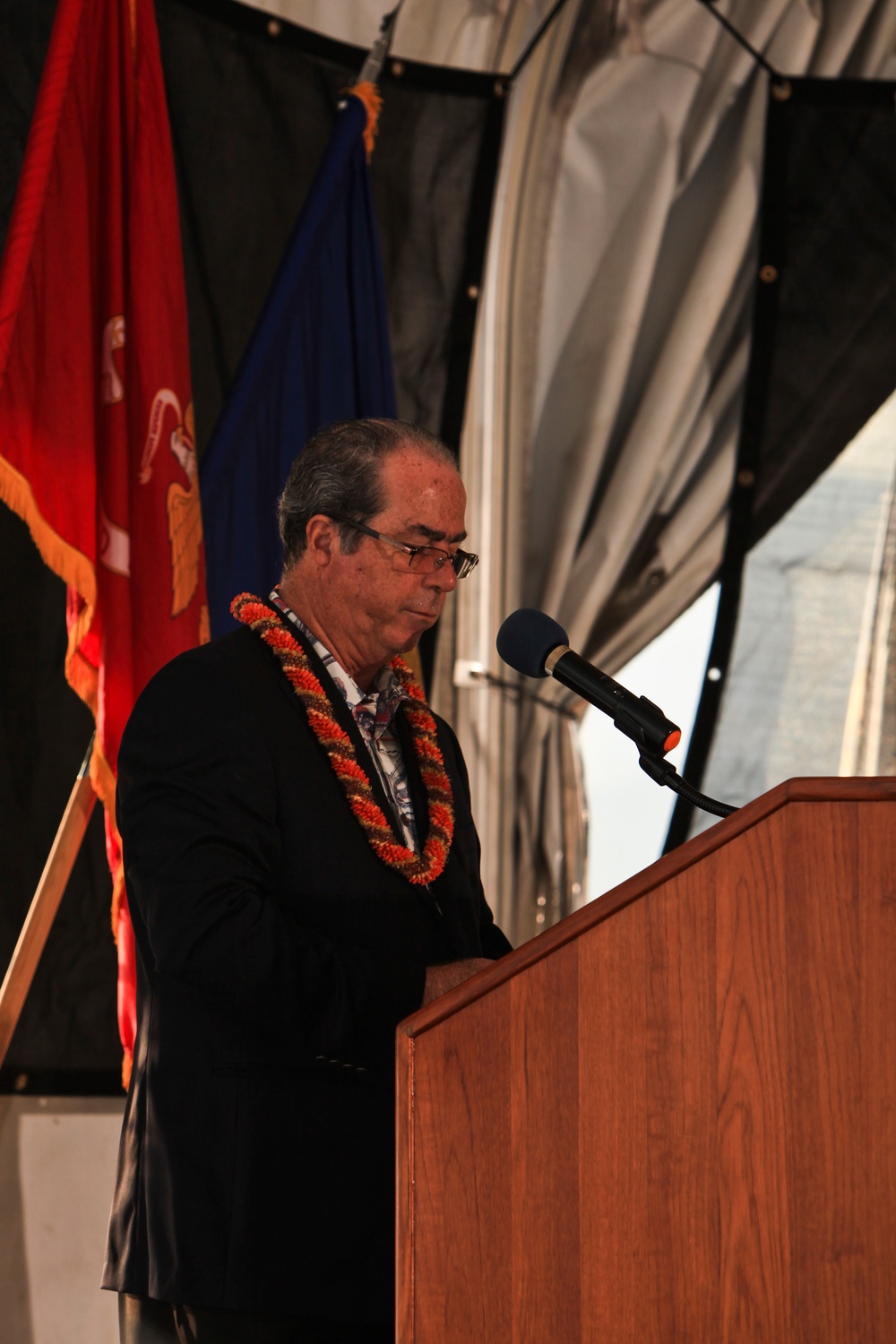 Veterans Day aboard USS Missouri