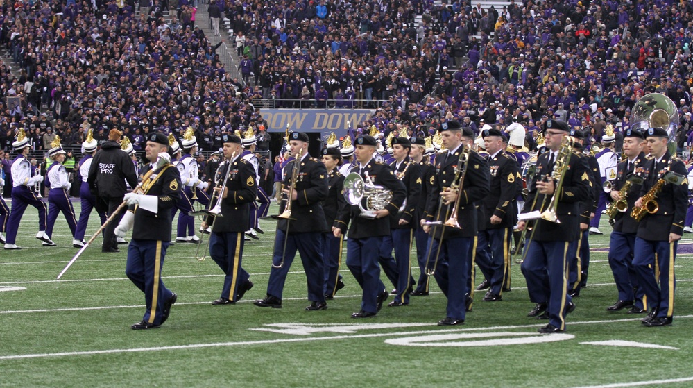 I Corps Band at University of Washington Salute to Service