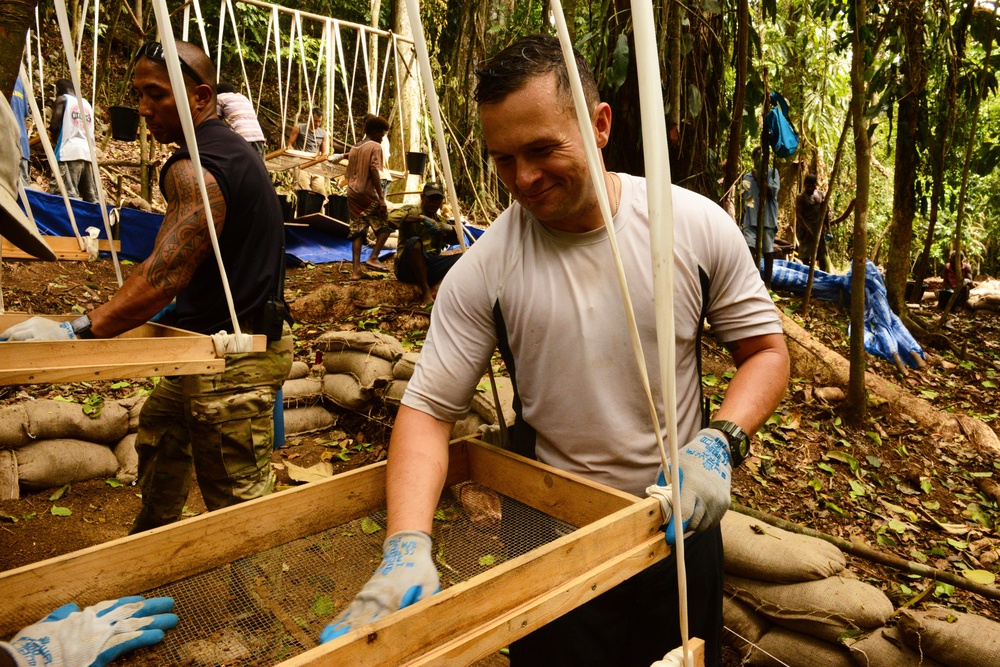 DPAA recovery operations in Solomon Islands