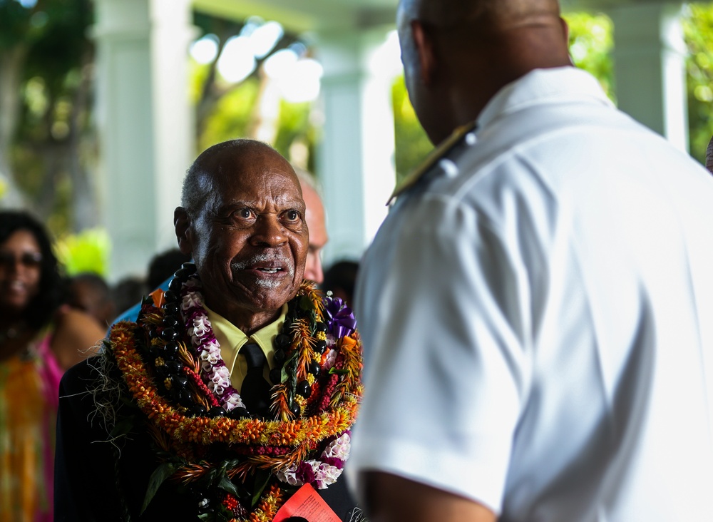 Montford Point Marine receives Congressional Gold Medal