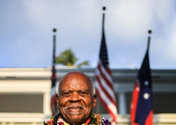 Montford Point Marine receives Congressional Gold Medal