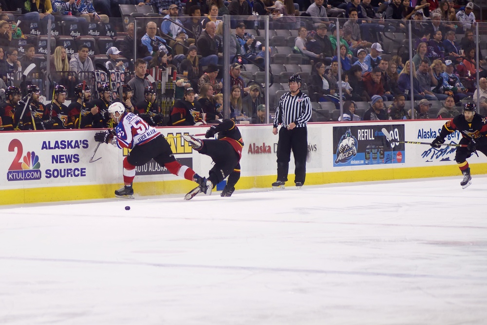 Alaska Aces host military appreciation weekend