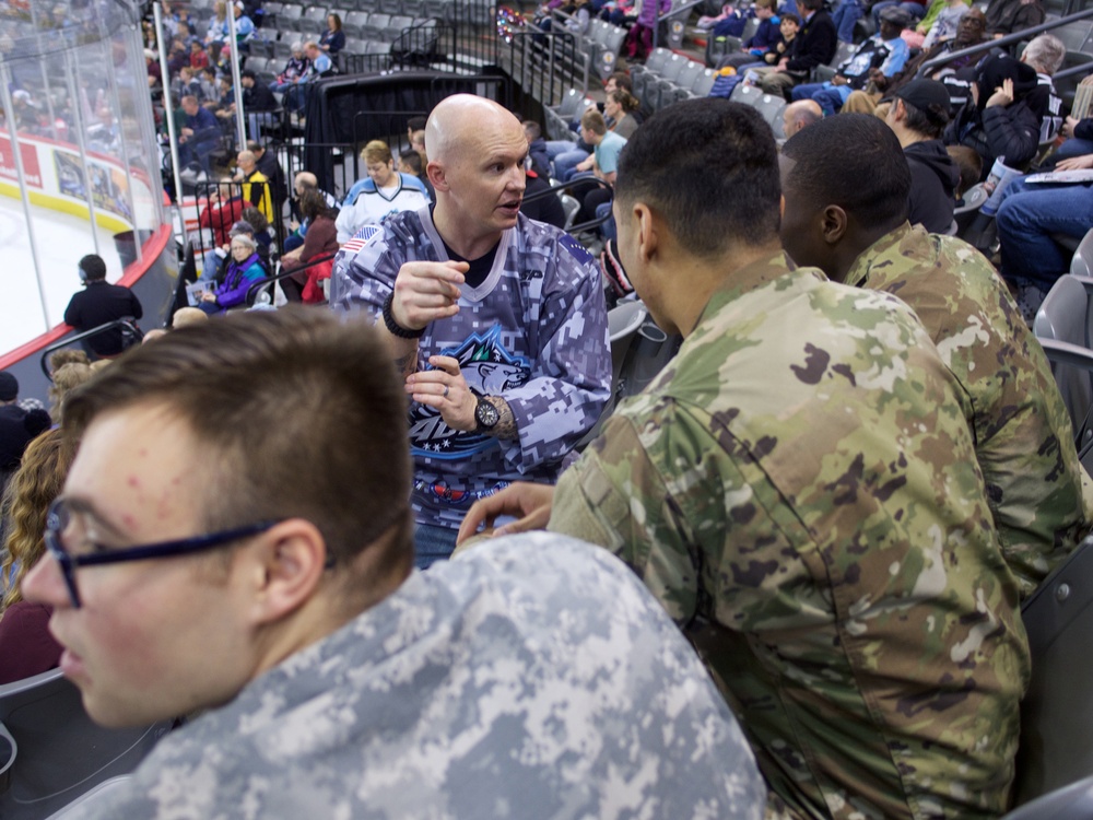 Alaska Aces host military appreciation weekend