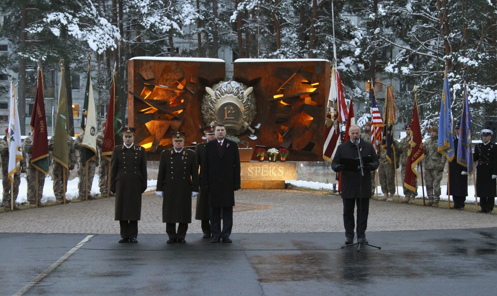 ‘Sky Soldiers’ pay homage to Latvian independence