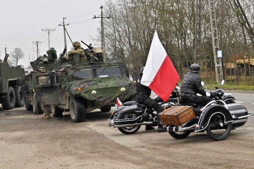 173rd Airborne Brigade celebrates Polish holiday alongside Veterans’ Day