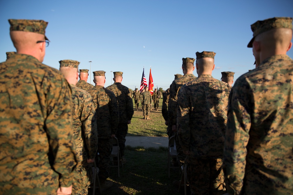 Deployed Marines celebrate the Corps’ 241st birthday