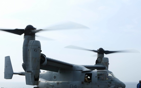 22nd MEU Marines Conduct Flight Operations