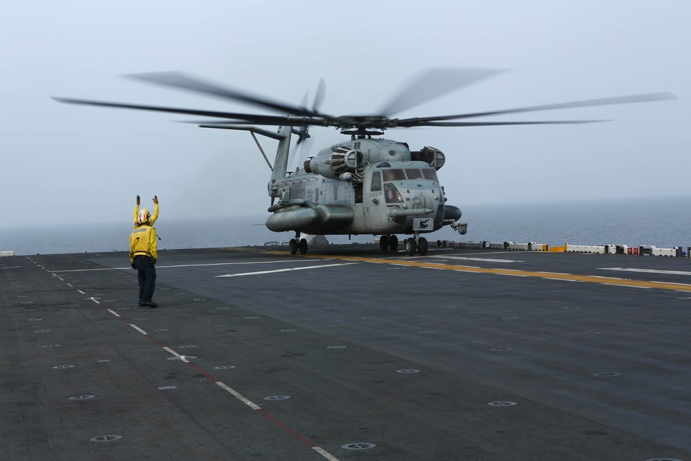 22nd MEU Marines Conduct Flight Operations