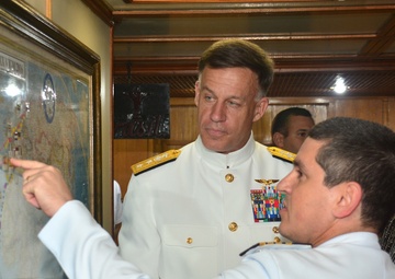 Brazilian Niteroi-class Training Frigate Brasil (U 27) Visits Naval Station Mayport