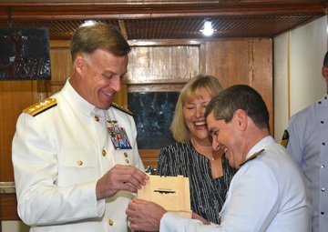 Brazilian Niteroi-class Training Frigate Brasil (U 27) Visits Naval Station Mayport