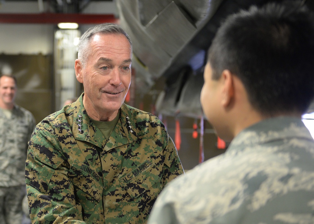 Chairman of the Joint Chiefs of Staff visits Team Minot