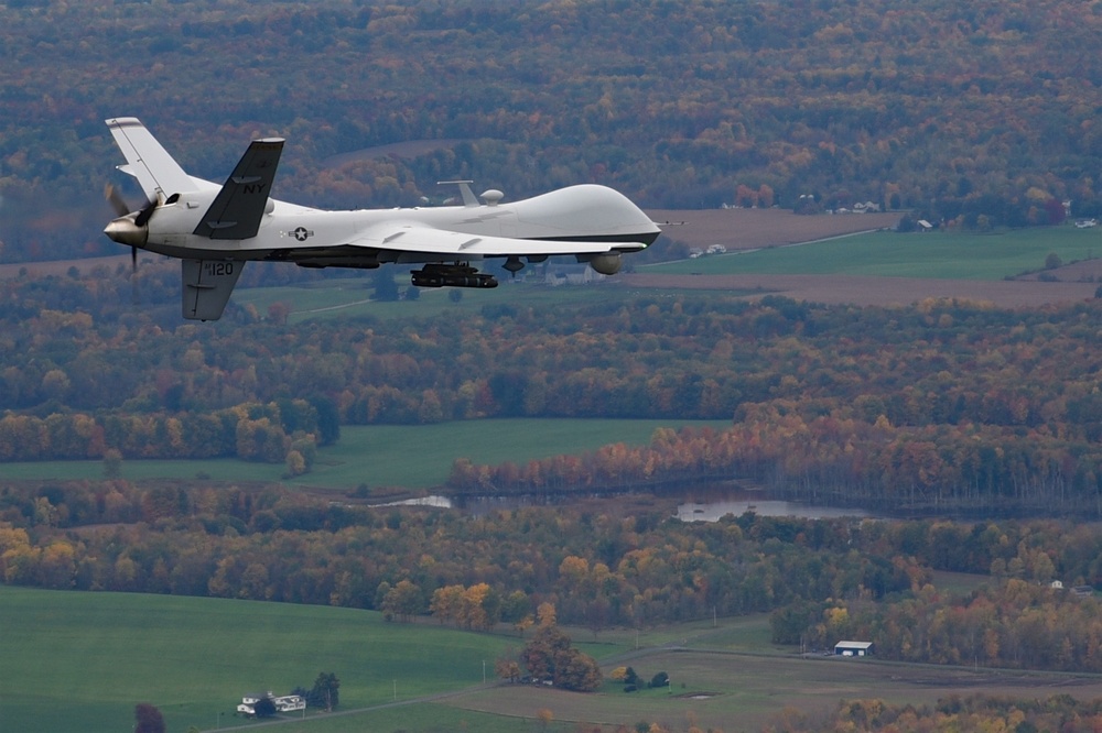 MQ-9 Takes Flight Over Central New York