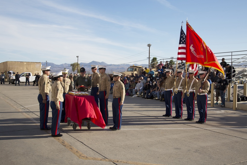 Marines past and present celebrate Marine Corps 241st birthday