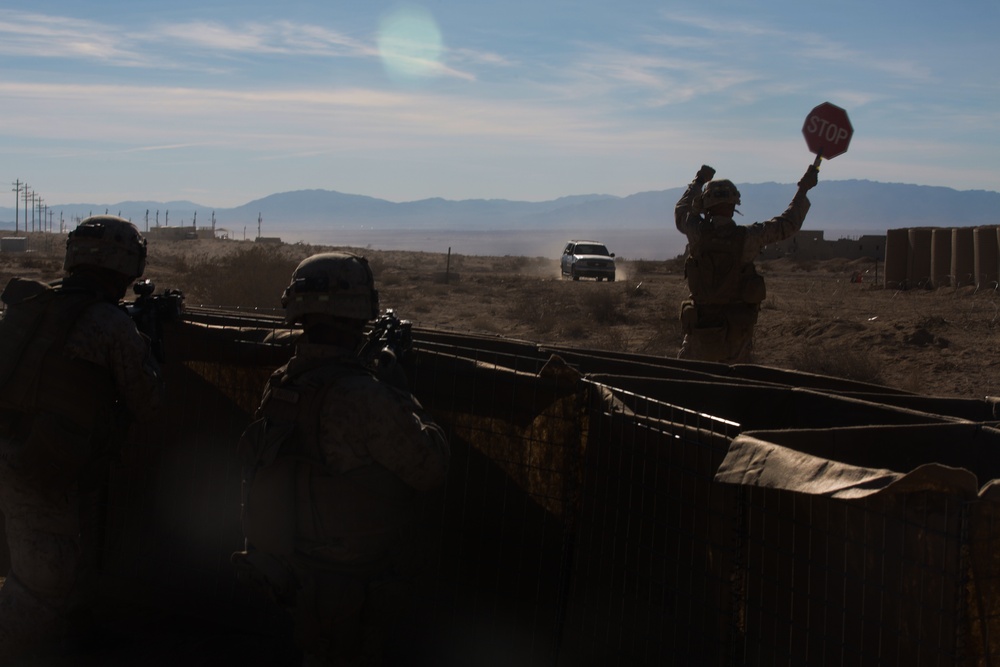 Integrated Training Exercise 1-17 Patrolling and Vehicle Check Points