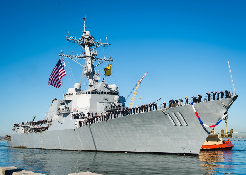 USS Spruance (DDG 111) Homecoming