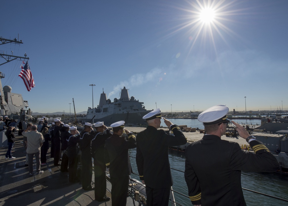 USS Spruance (DDG 111) Homecoming