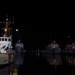 Supermoon shines over Coast Guard base in Portsmouth, VA