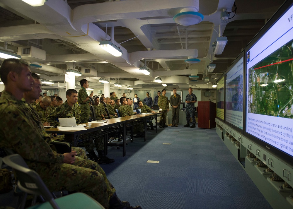 U.S. and Japan Self-Defense Forces Conduct Safety Brief