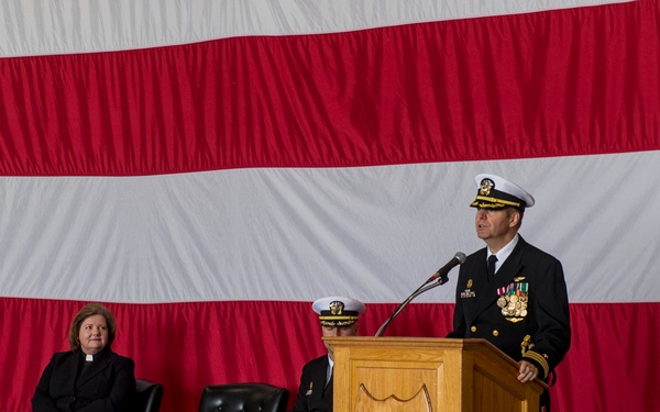 Electronic Attack Squadron 133 change of command ceremony