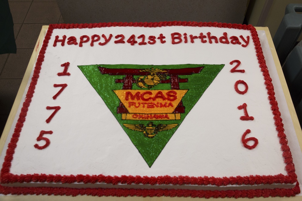Marine Corps Air Station Futenma Mess Hall celebrates 241st Marine Corps birthday
