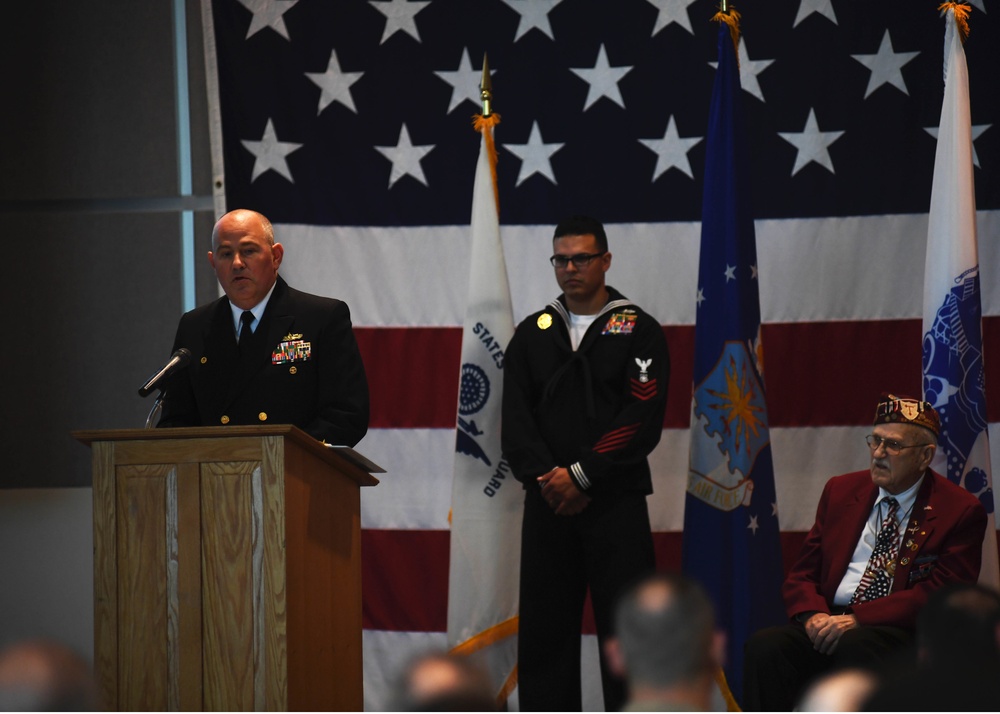 Naval Station Everett 2016 Veteran's Day ceremony