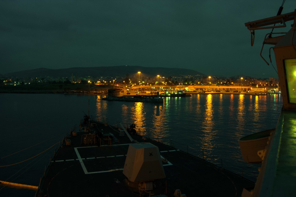 USS Mason (DDG 87) Greece Port Visit
