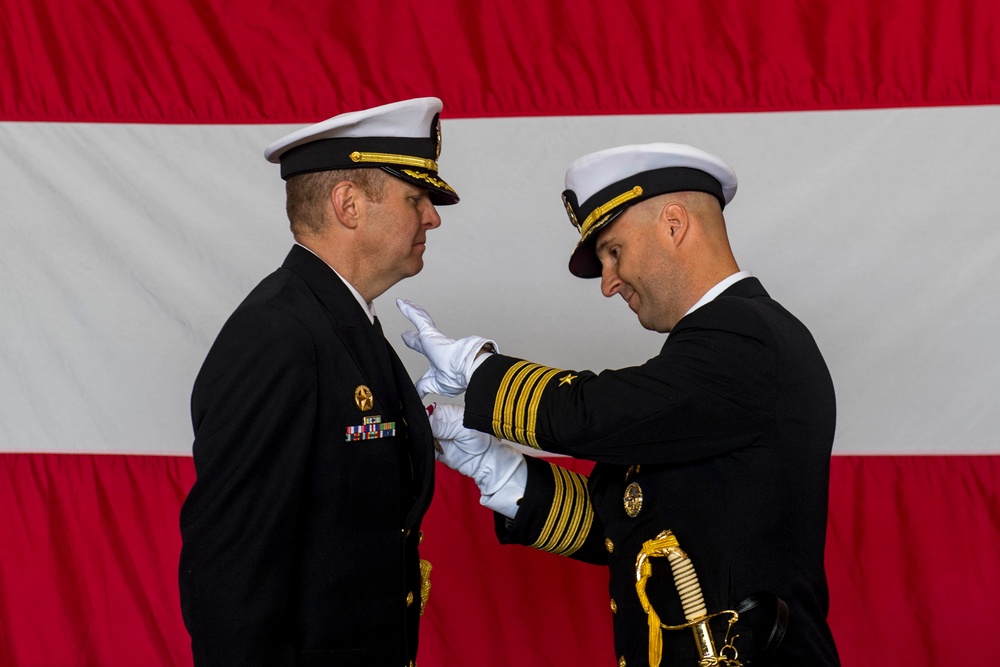 Electronic Attack Squadron 133 change of command ceremony