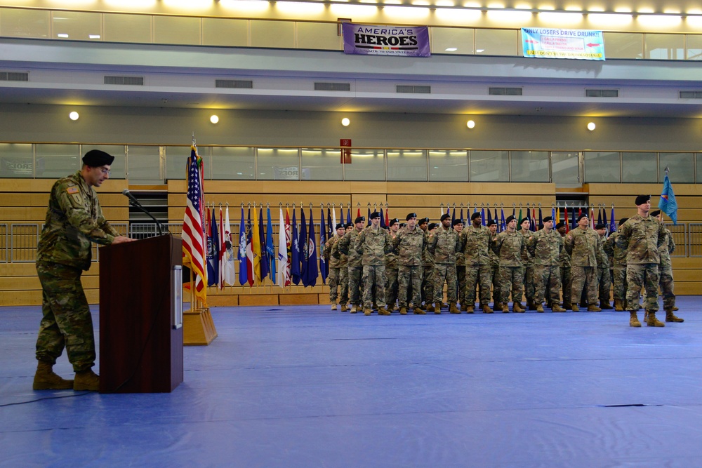 7th ATC HHC Change of Command