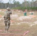Soldier Competes in Three-Gun Shoot