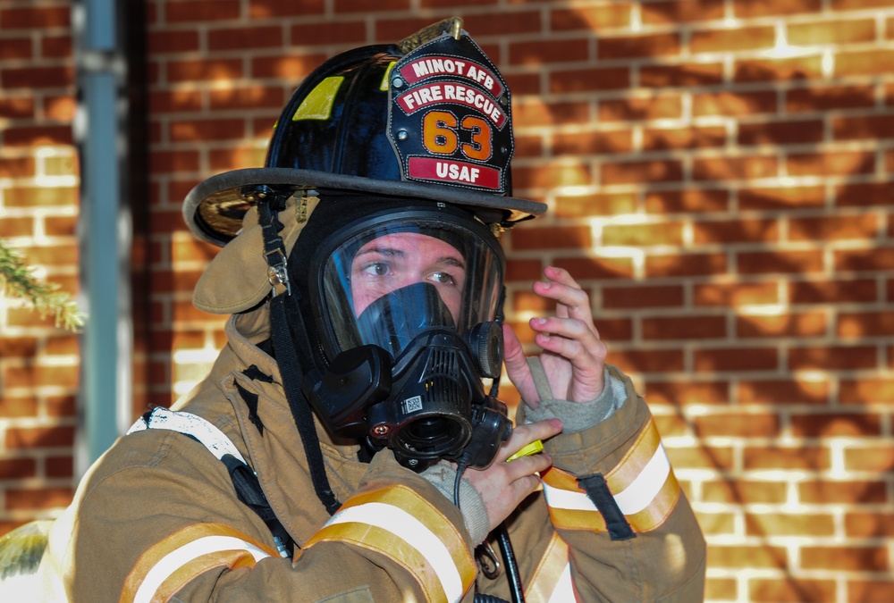 Up in smoke: firefighters train to save