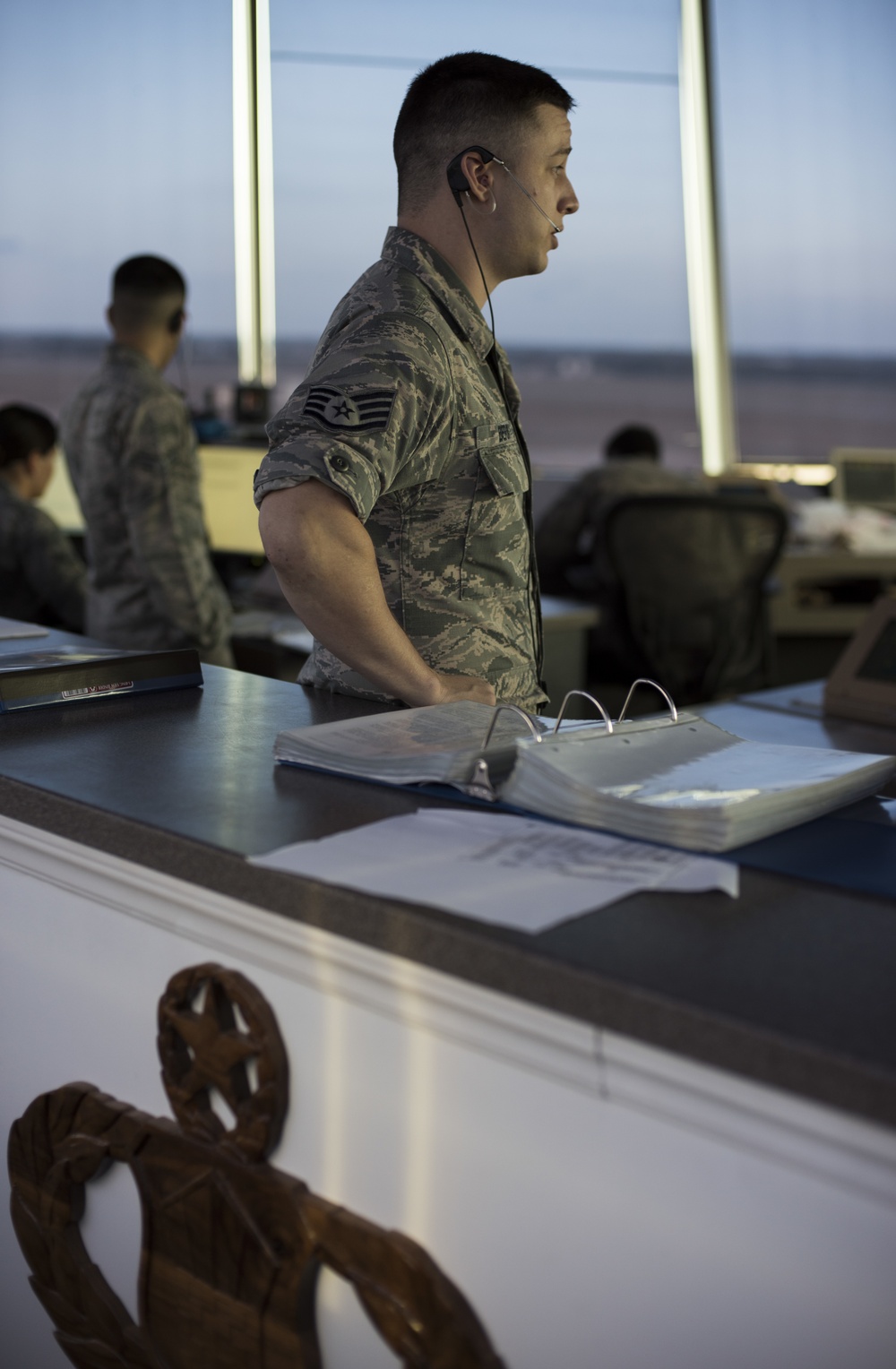 Airman control high tower