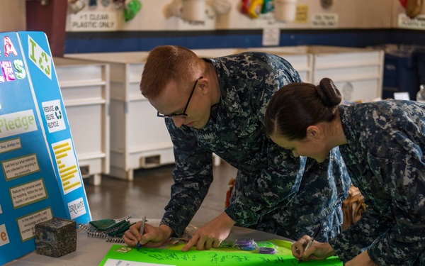 America Recycles Day at Naval Air Station Whidbey Island.