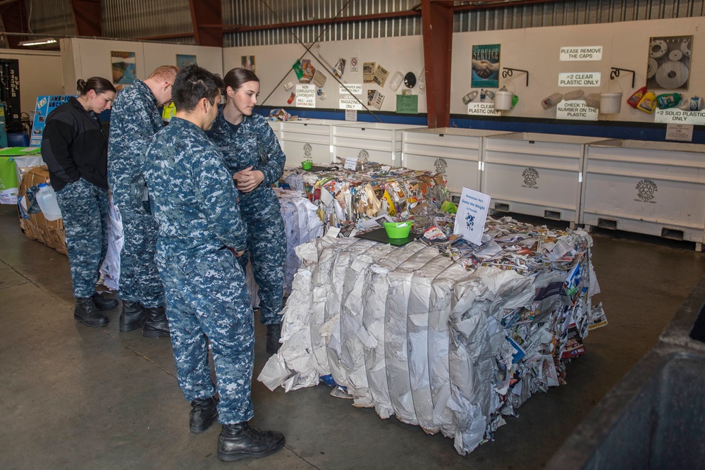 America Recycles Day at Naval Air Station Whidbey Island.