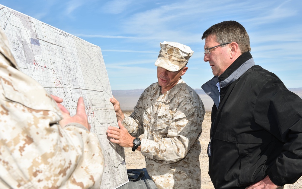 SD attends observes the 3rd Marine Battalion, 5th Marines Regiment