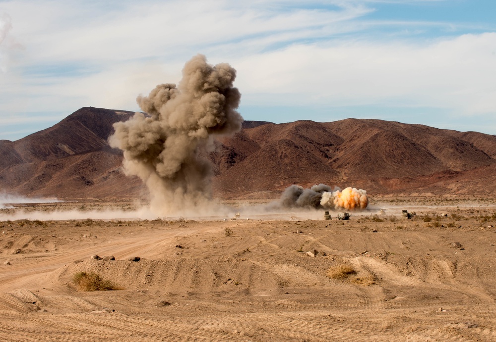 SD attends observes the 3rd Marine Battalion, 5th Marines Regiment